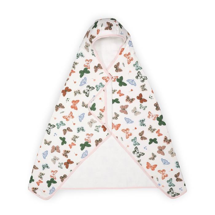 Little Unicorn Toddler Hooded Towel - Butterflies