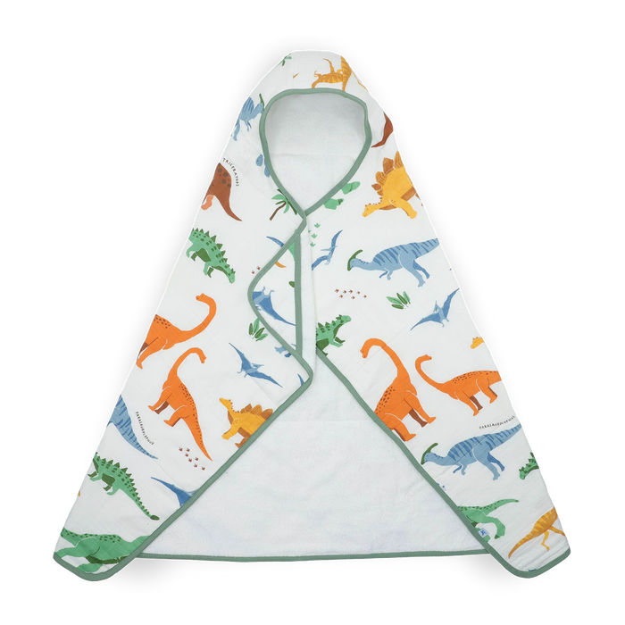 Little Unicorn Toddler Hooded Towel - Dino Names