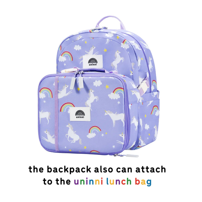 Uninni Ethan Backpack - Rainbow Unicorn