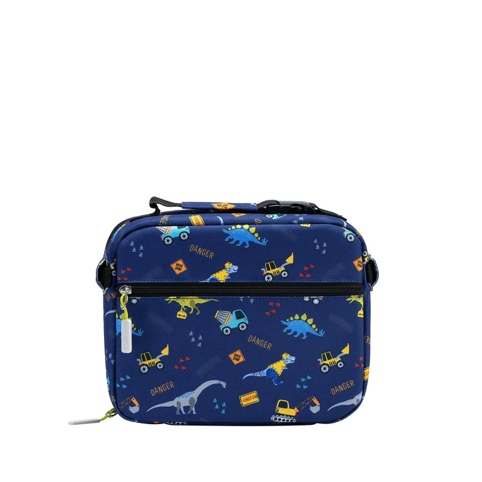 Uninni Ellis Lunch Bag - Blue Dinosaur