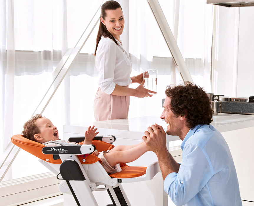 peg perego high chair orange Peg Perego Siesta High Chair