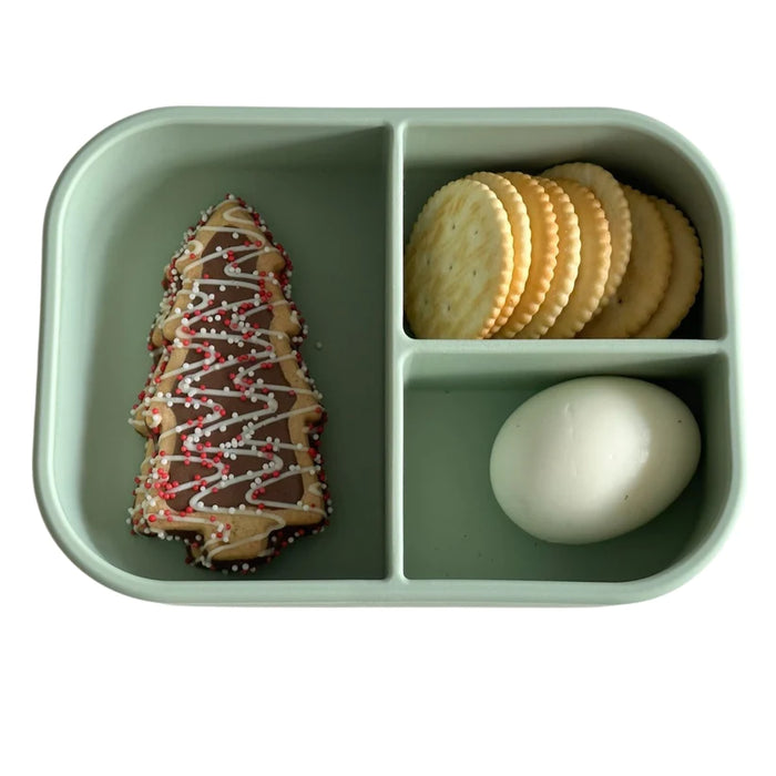 Ali + Oli Silicone Bento Box - Pine