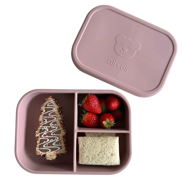Ali + Oli Silicone Bento Box - Rose