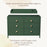 Little Seeds Double Topper - Briar Bottle Green
