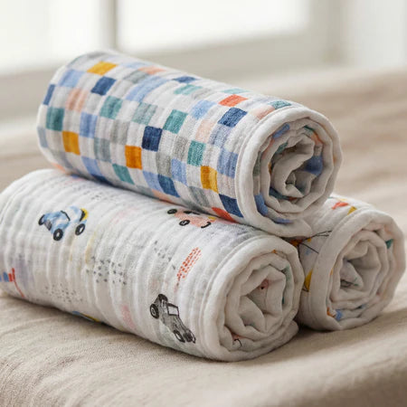 Aden+Anais Vintage Car Rally 2-pack Swaddles