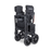 WonderFold W2 Luxe PRO Double Stroller Wagon - Jet Black