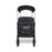 WonderFold W4 Luxe PRO Quad Stroller Wagon - Jet Black