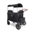 WonderFold W4 Luxe PRO Quad Stroller Wagon - Jet Black