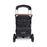 WonderFold W4 Luxe PRO Quad Stroller Wagon - Jet Black
