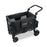 WonderFold W2 Elite Double Stroller Wagon - Volcanic Black