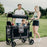WonderFold W2 Elite Double Stroller Wagon - Volcanic Black