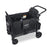 WonderFold W4 Elite Quad Stroller Wagon - Volcanic Black