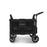 WonderFold W4 Elite Quad Stroller Wagon - Volcanic Black