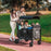 WonderFold W4 Elite Quad Stroller Wagon - Volcanic Black
