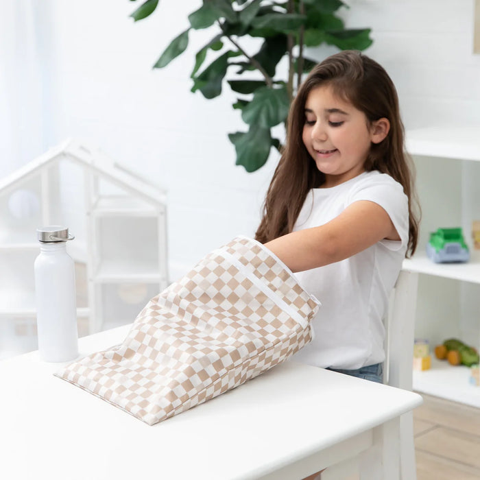 Bumkins Wet/Dry Bag - Sand Check