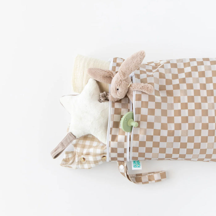 Bumkins Wet/Dry Bag - Sand Check