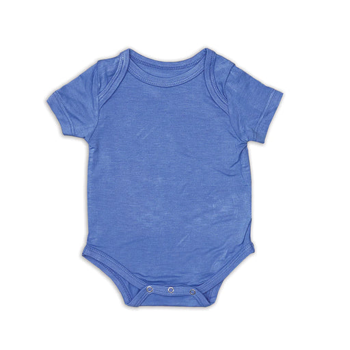 Silkberry Baby Bamboo Short Sleeve Onesie - Ocean