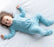 Silkberry Baby Bamboo Fleece Footie w/2 Way Zipper - Reef