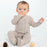 Silkberry Baby Bamboo Fleece Footie w/2 Way Zipper - Taupe