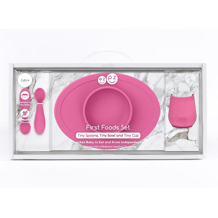 Ezpz First Foods Set - Pink