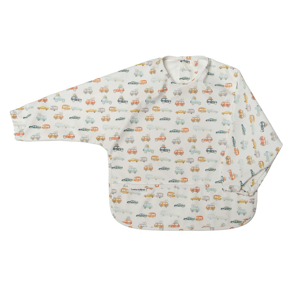 Loulou Lollipop Long Sleeve Waterproof Bib - Camper Vans