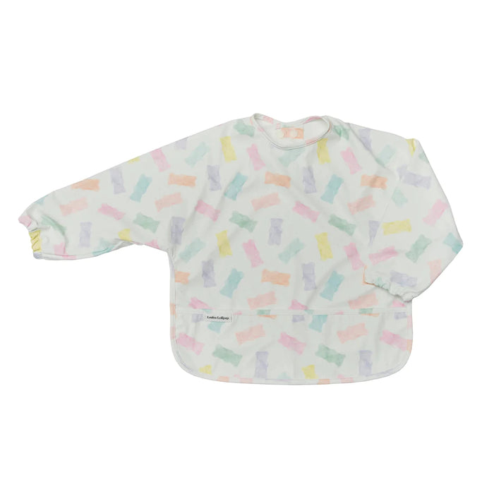 Loulou Lollipop LongSleeve Waterproof Bib - Gummy Bear