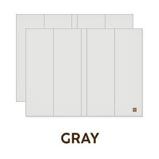 Caraz Zero Clean Folder Mat 5-Layers Large/Ultra - Gray 160cm X 200cm