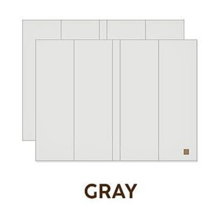 Caraz Zero Clean Folder Mat 5-Layers Large/Ultra - Gray 160cm X 200cm