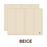 Caraz Zero Clean Folder Mat 5-Layers Large/Ultra - Beige 160cm X 200cm