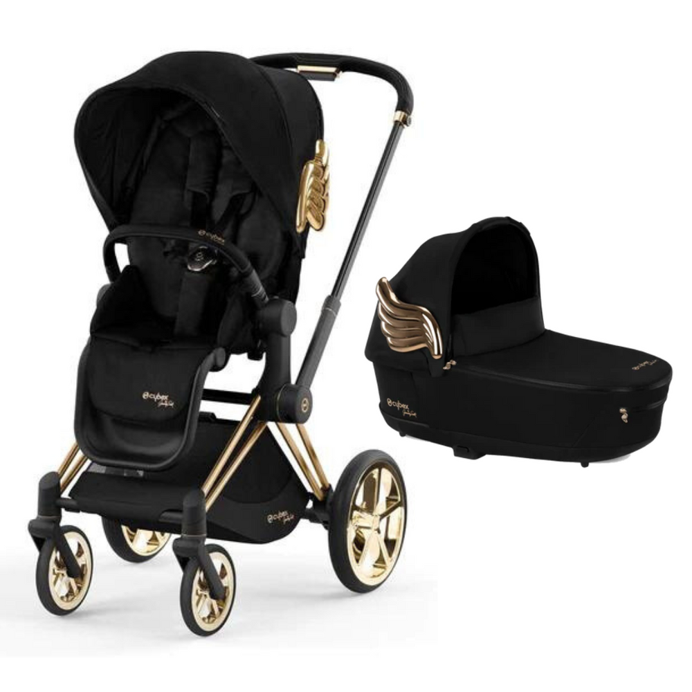 Cybex Priam 4 with carry cot - Jeremy Scott Wings