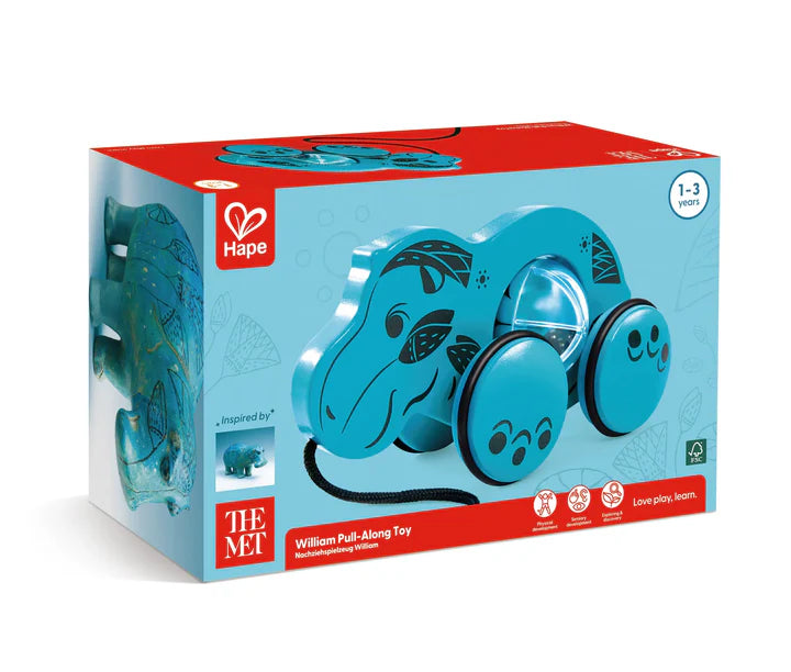 Hape William Pull-Along Toy E0535