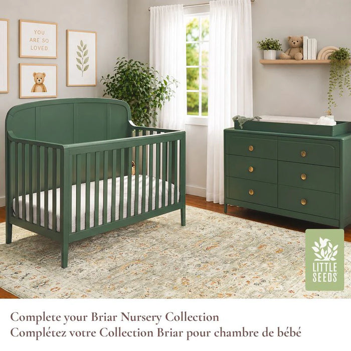 Little Seeds Briar Double Dresser - Bottle Green Paint