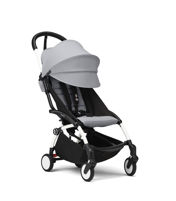 Stokke YOYO3 Complete Stroller - White/Stone