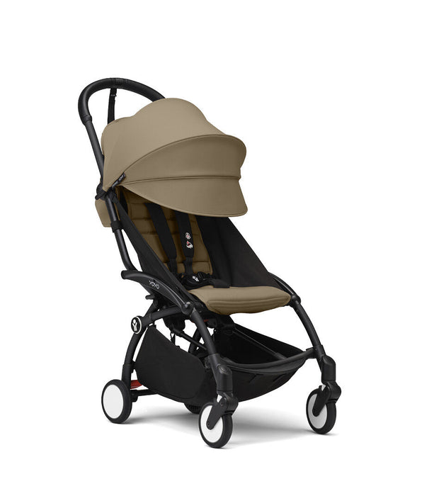 Stokke YOYO3 Complete Stroller - Black/Toffee