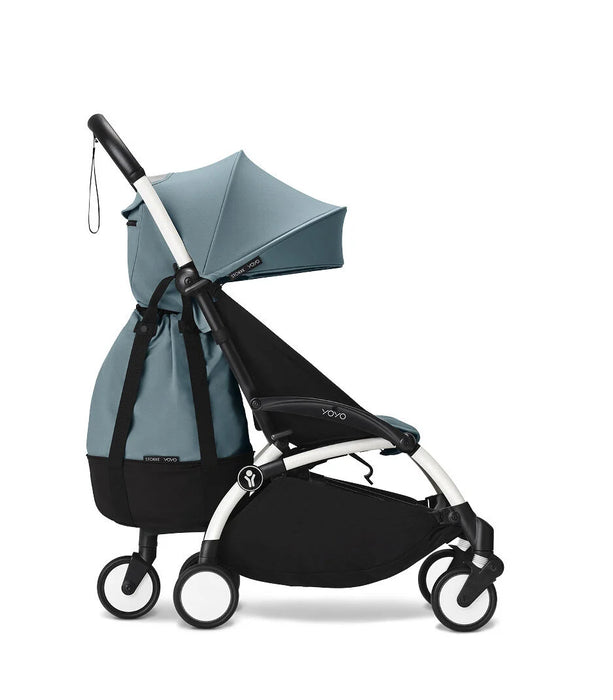 Stokke YOYO3 Complete Stroller - White/Aqua