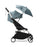 Stokke YOYO3 Complete Stroller - White/Aqua