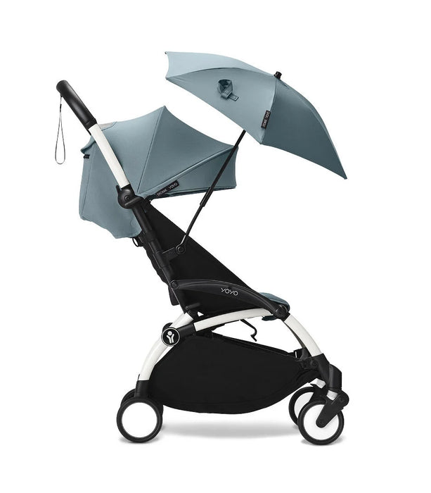 Stokke YOYO3 Complete Stroller - White/Aqua