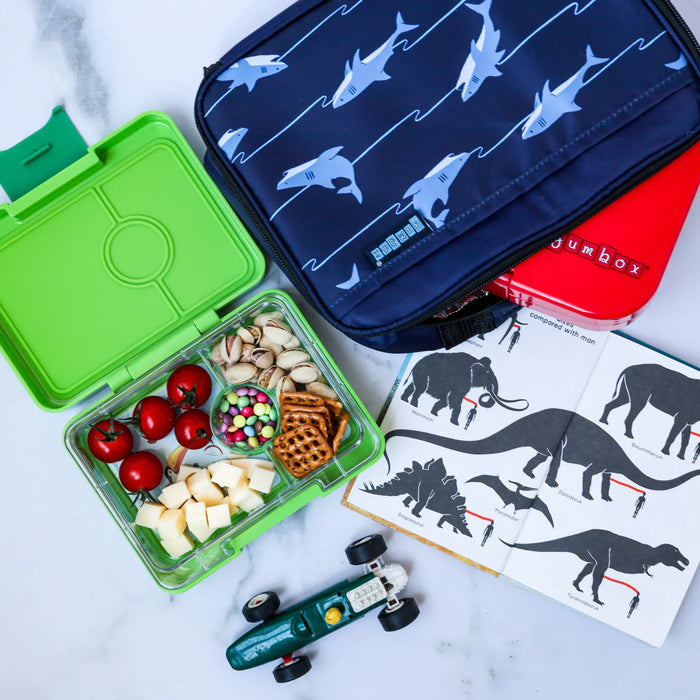 Yumbox Snack3 - Green (Shark)