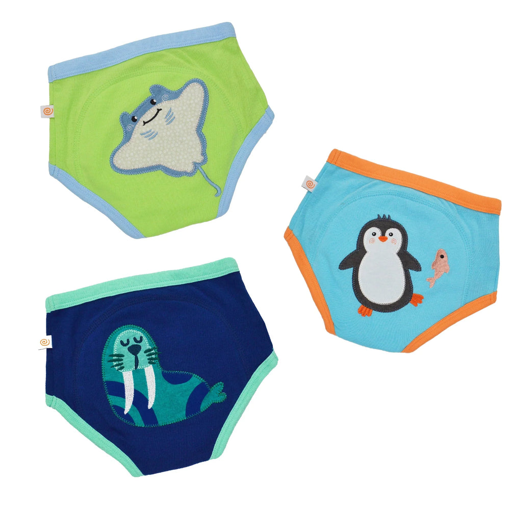 Zoocchini Training Pants Organic Boys Sea Crew