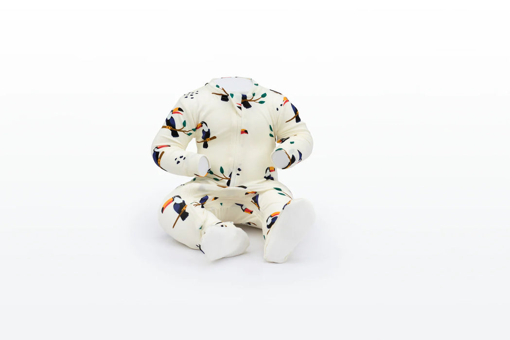 Zippy Jamz Footed Bamboo - Toucan Tales