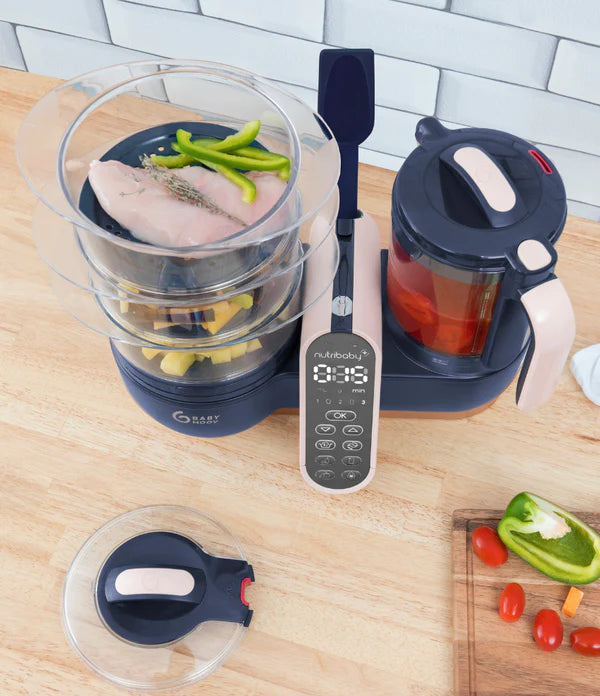 Babymoov Duo Meal Station XL 5 in 1 Food Processor (FREE BABYMOOV TRAVEL BOTTLE WARMER)