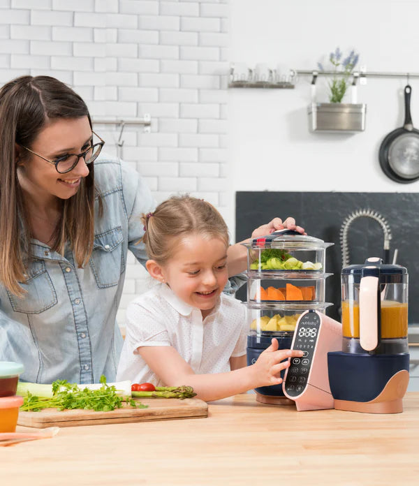Babymoov Duo Meal Station XL 5 in 1 Food Processor (FREE BABYMOOV TRAVEL BOTTLE WARMER)
