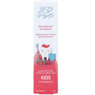 Green Beaver Kids Toothpaste Strawberry 100g
