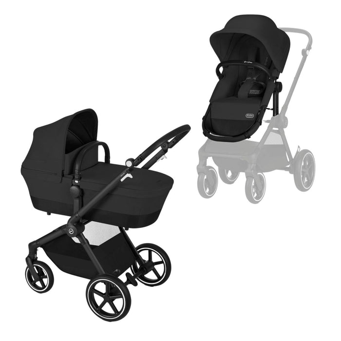 Cybex EOS Lux - Moon Black/Black