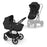 Cybex EOS Lux + Maxi Cosi Mico Luxe+ Black/Twillic Black Bundle