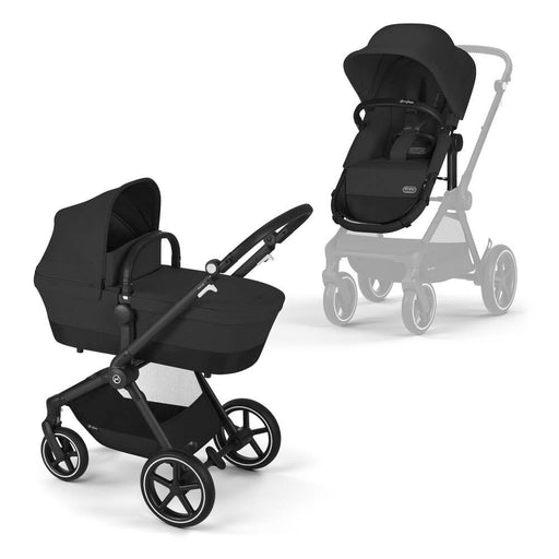 (Web Only) Cybex EOS Lux + Maxi Cosi Mico Luxe+ Black/Twillic Black Bundle