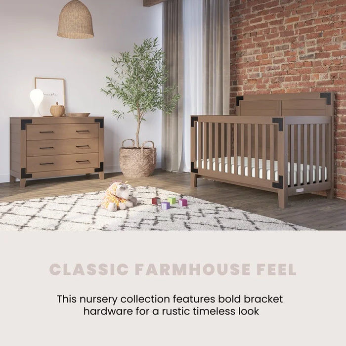 Child Craft Lucas 4-in-1 Crib - Dusty Heather