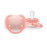 Avent Ultra Soft Pacifier 2pk 0-6M - Sand/Blossom