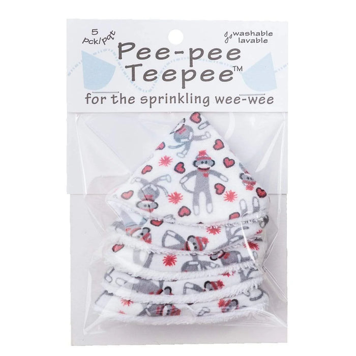 Beba Bean Pee-Pee Teepee Cello - Sock Monkey