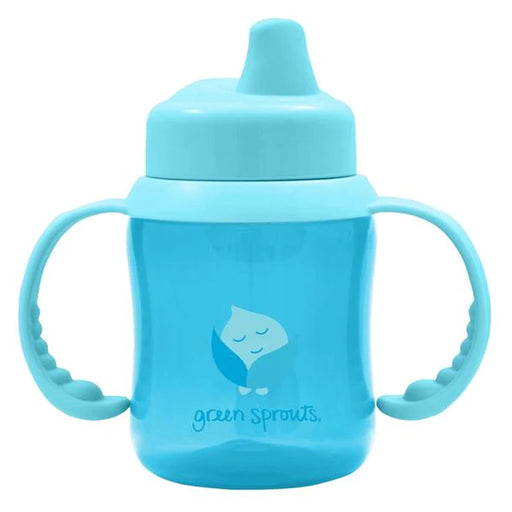 Green Sprout Non-Spill Sippy Cup 6oz - Aqua